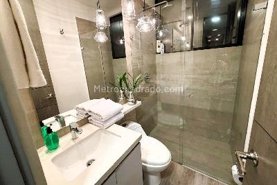 Apartamento de 2 alcobas en arriendo en Los Balsos, Medellín, 80 m² · foto 11 de 14