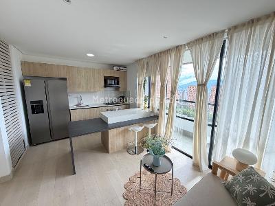 Apartamento de 1 alcoba en arriendo en El Poblado, Medellín, 55 m² · foto 3 de 11