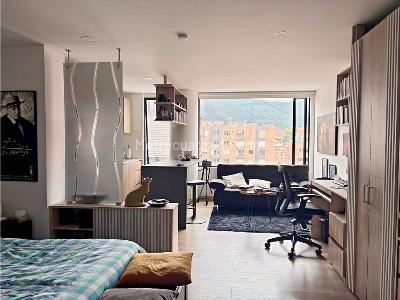 Apartaestudio en venta en Santa Barbara, Bogotá, 40 m² · foto 3 de 15