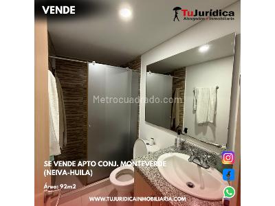 Apartamento de 3 alcobas en venta en Conjunto Monteverde, Neiva, 92 m² · foto 10 de 11