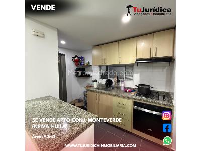 Apartamento de 3 alcobas en venta en Conjunto Monteverde, Neiva, 92 m² · foto 6 de 11