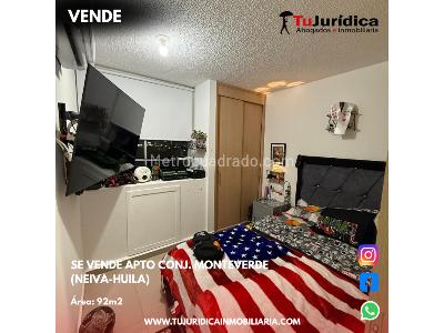 Apartamento de 3 alcobas en venta en Conjunto Monteverde, Neiva, 92 m² · foto 7 de 11