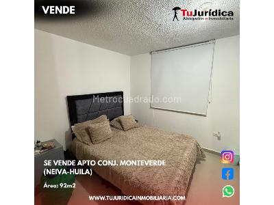 Apartamento de 3 alcobas en venta en Conjunto Monteverde, Neiva, 92 m² · foto 9 de 11