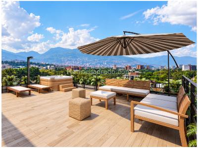 Apartaestudio en venta en La Aguacatala, Medellín, 32 m² · foto 6 de 6