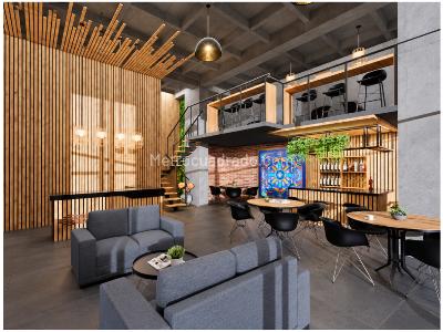 Apartaestudio en venta en La Aguacatala, Medellín, 32 m² · foto 3 de 6