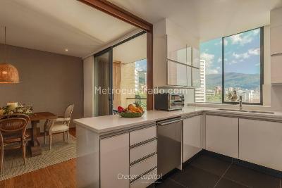 Apartamento de 3 alcobas en venta en El Poblado, Medellín, 217 m² · foto 4 de 10
