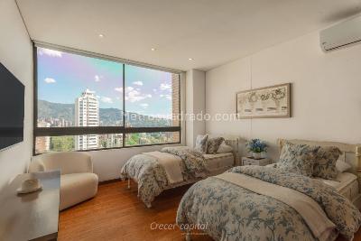 Apartamento de 3 alcobas en venta en El Poblado, Medellín, 217 m² · foto 9 de 10