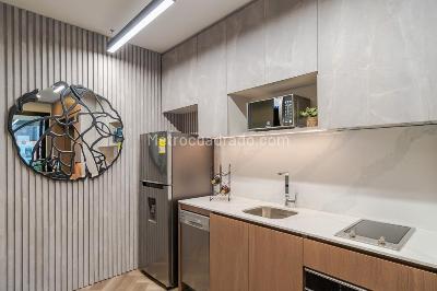 Apartaestudio en venta en Chico Norte, Bogotá, 33 m² · foto 5 de 7