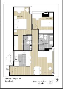 Apartamento en venta en Samper Mendoza, Bogotá · foto 4 de 4
