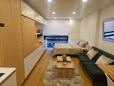 Apartaestudio en arriendo en North Point Studios P H, Bogotá, 32 m² · foto 3 de 17