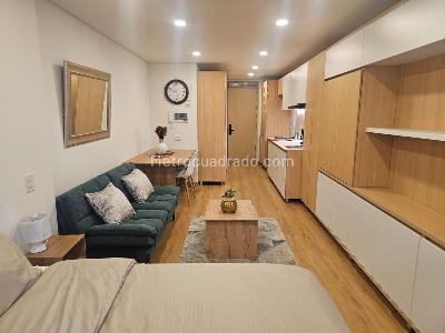 Apartaestudio en arriendo en North Point Studios P H, Bogotá, 32 m² · foto 10 de 17