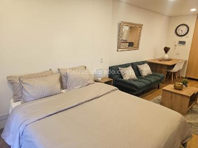 Apartaestudio en arriendo en North Point Studios P H, Bogotá, 32 m² · foto 12 de 17