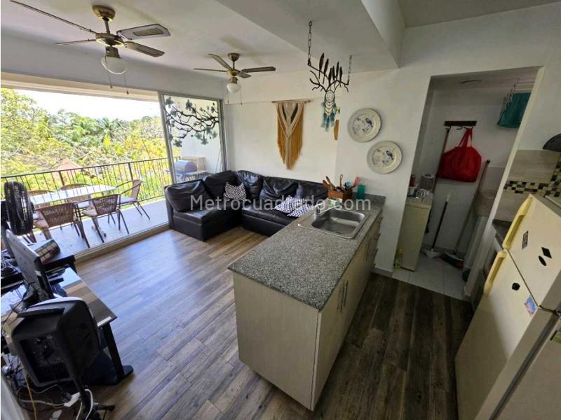 Apartamento Amoblado de 2 Habitaciones con Balcón en Santa Fe - 4