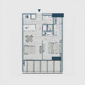 Apartamento de 1 alcoba en venta en Cr Guanenete, Santa Marta, 55 m² · foto 4 de 4