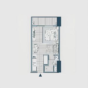 Apartamento de 1 alcoba en venta en Cr Guanenete, Santa Marta, 54 m² · foto 4 de 4