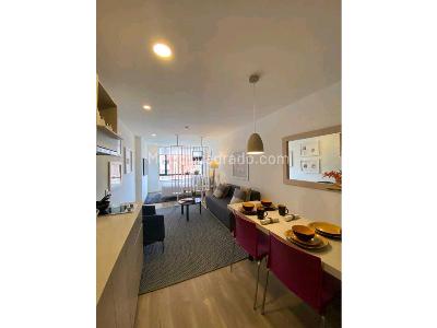 Apartaestudio en arriendo en Chapinero Alto, Bogotá, 31 m² · foto 2 de 4