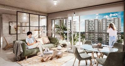 Apartamento de 2 alcobas en venta en Las Vegas De Comfandi, Cali, 55 m² · foto 5 de 7