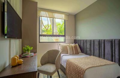 Apartamento de 2 alcobas en venta en Cañaveral Alto, Floridablanca, 56 m² · foto 3 de 3