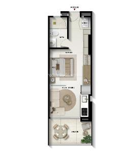 Apartamento en venta en Salguero, Santa Marta · foto 3 de 4
