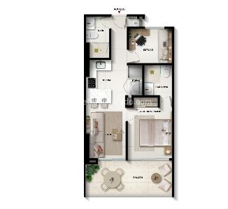 Apartamento en venta en Salguero, Santa Marta · foto 4 de 4