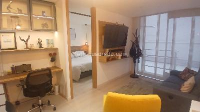 Apartamento de 1 alcoba en venta en Cedritos, Bogotá, 46 m² · foto 1 de 18