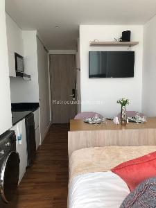 Apartaestudio en arriendo en La Castellana, Bogotá, 20 m² · foto 4 de 20