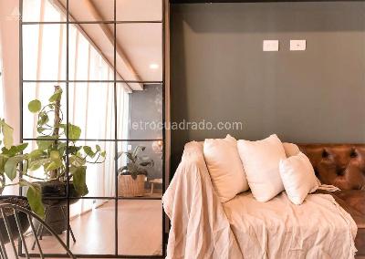 Apartamento de 1 alcoba en venta en El Nogal- Los Almendros, Medellín, 44 m² · foto 4 de 8