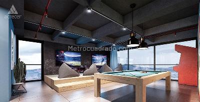 Apartamento de 1 alcoba en venta en Altos Del Poblado, Medellín, 58 m² · foto 8 de 8