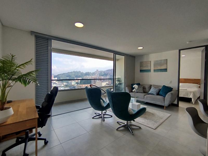 Apartamento Amoblado de 2 Alcobas en Barrio Colombia, El Poblado - 2