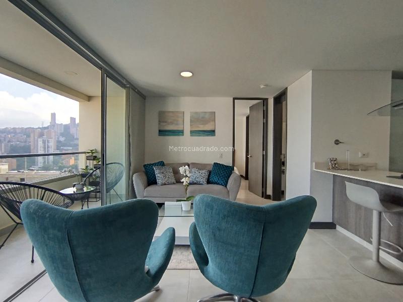 Apartamento Amoblado de 2 Alcobas en Barrio Colombia, El Poblado - 3