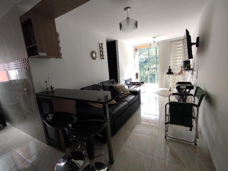 Apartamento Amoblado de 2 Alcobas con Increíble Vista en Rodeo Alto