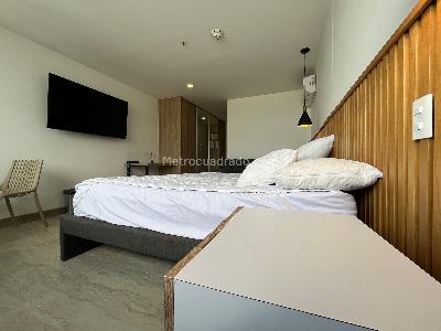 Apartamento de 1 alcoba en venta en Nuevo Poblado, Medellín, 27 m² · foto 5 de 18