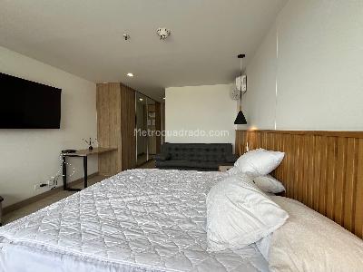Apartamento de 1 alcoba en venta en Nuevo Poblado, Medellín, 27 m² · foto 6 de 18