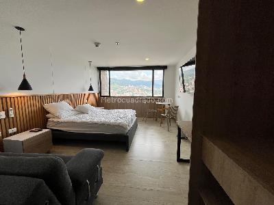 Apartamento de 1 alcoba en venta en Nuevo Poblado, Medellín, 27 m² · foto 13 de 18