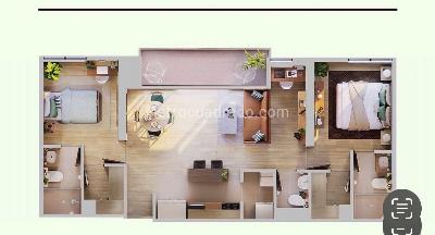 Apartamento de 2 alcobas en venta en Rionegro, Rionegro, 69 m² · foto 6 de 16