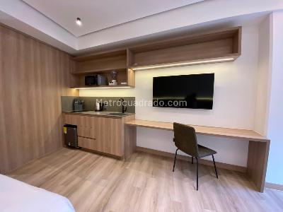 Apartamento de 1 alcoba en arriendo en Fatima, Medellín, 24 m² · foto 2 de 14