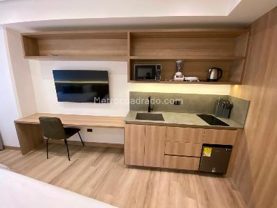 Apartamento de 1 alcoba en arriendo en Fatima, Medellín, 24 m² · foto 2 de 13