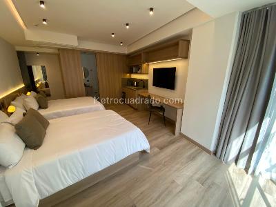 Apartamento de 1 alcoba en arriendo en Fatima, Medellín, 24 m² · foto 5 de 14