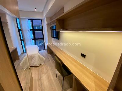 Apartamento de 1 alcoba en arriendo en Fatima, Medellín, 18 m² · foto 9 de 12