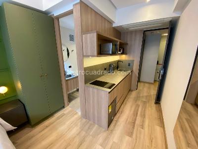 Apartamento de 1 alcoba en arriendo en Fatima, Medellín, 22 m² · foto 8 de 13