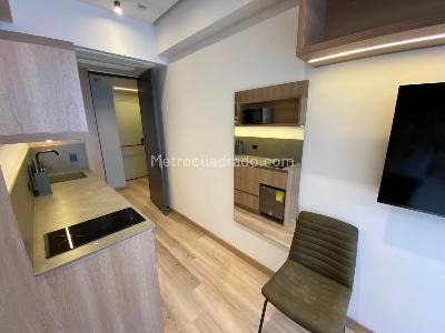 Apartamento de 1 alcoba en arriendo en Fatima, Medellín, 22 m² · foto 10 de 13