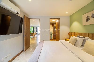 Apartamento de 2 alcobas en arriendo en Laureles, Medellín, 109 m² · foto 5 de 10