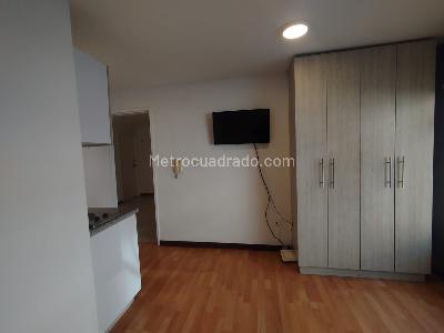 Apartamento de 1 alcoba en arriendo en Pardo Rubio, Bogotá, 28 m² · foto 4 de 12