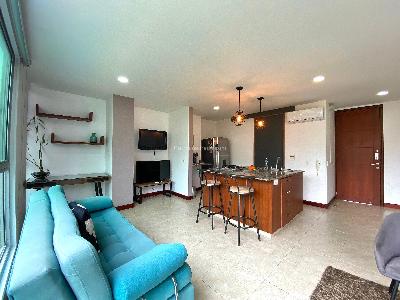 Apartamento de 1 alcoba en arriendo en Las Lomas, Medellín, 55 m² · foto 2 de 15