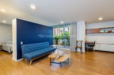 Apartamento de 1 alcoba en arriendo en Lalinde, Medellín, 76 m² · foto 5 de 20