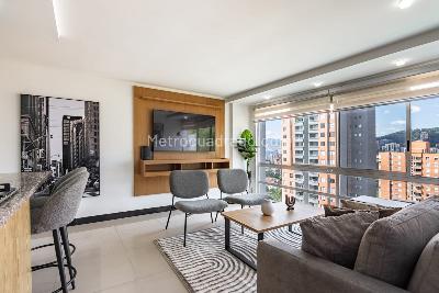 Apartamento de 2 alcobas en arriendo en Loma De Los Parras, Medellín, 55 m² · foto 2 de 14