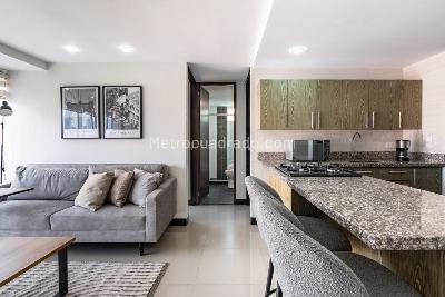 Apartamento de 2 alcobas en arriendo en Loma De Los Parras, Medellín, 55 m² · foto 3 de 14