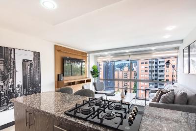 Apartamento de 2 alcobas en arriendo en Loma De Los Parras, Medellín, 55 m² · foto 8 de 14