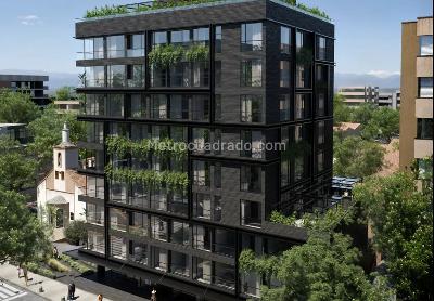 Apartamento de 1 alcoba en venta en El Nogal Chico, Bogotá, 32 m² · foto 1 de 9