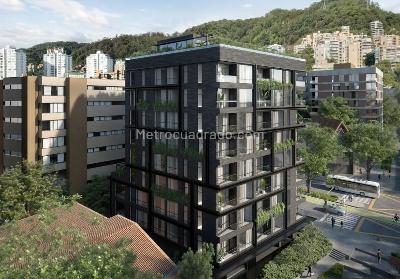 Apartamento de 1 alcoba en venta en El Nogal Chico, Bogotá, 32 m² · foto 2 de 9